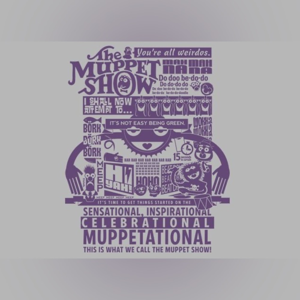 Threadless Muppets Shirt - women’s large